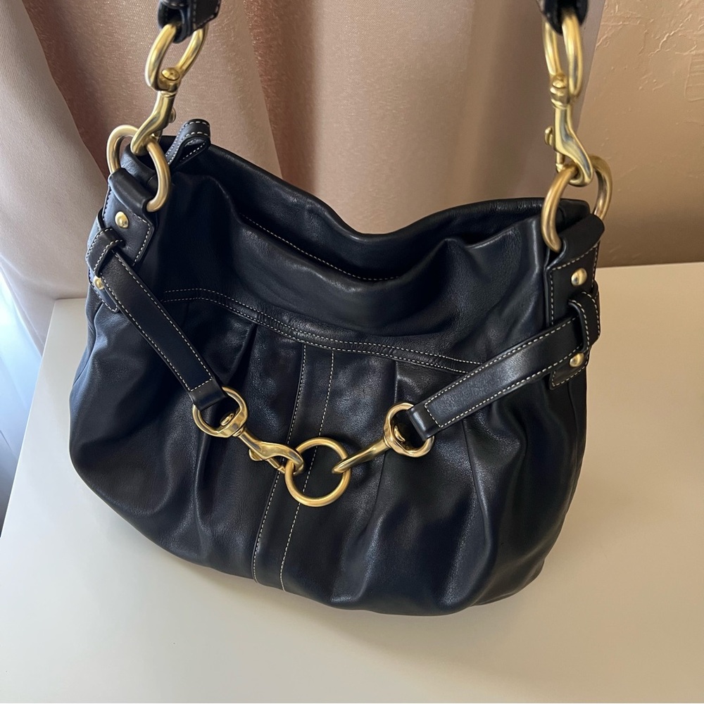 Coach Belted Hobo Shoulder Bag